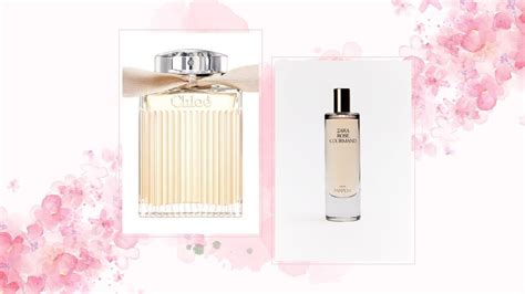 chloe vanilla perfume dupe|zara rose gourmand perfume dupe.